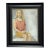 Figurative Acrylic Female Portrait Painting For Sale