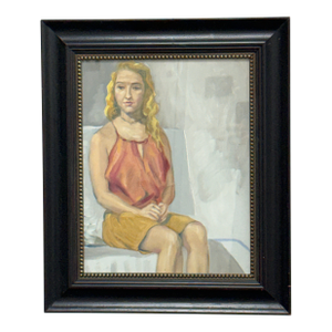 Figurative Acrylic Female Portrait Painting