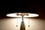 Silver Vintage Laurel Lamp Co. Style Brushed Steel Domed Lamp For Sale - Image 8 of 13