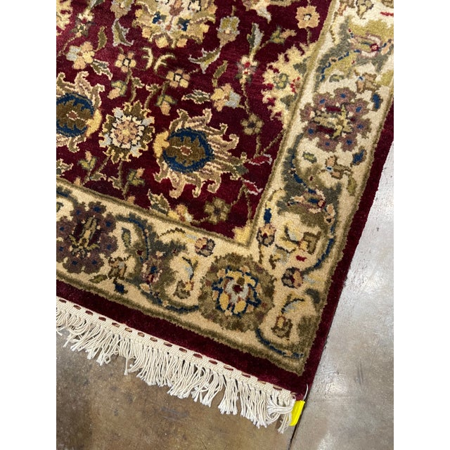 1990s Handwoven Persian Design Indian Rug 2'6" X 8'1"