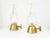 Mid-Century Murano Glass & Brass Sconces from Seguso, 1940s, Set of 2 For Sale - Image 9 of 12