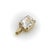 Early 21st Century 1990s Signature 14k Gold Rainbow Moonstone Pendant For Sale - Image 5 of 10