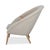Set of Oda Lounge Chair and Ottoman in Cream Upholstery from Audo Copenhagen For Sale - Image 16 of 18