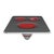 Not Yet Made - Made To Order "Gravitazione" Coffee Table With Mirror Polish Stainless, Handcrafted For Sale - Image 5 of 9