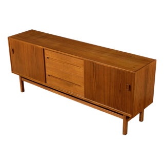 Teak Credenza by Nils Jonsson for Troeds Bjärnum Sweden 1960s For Sale