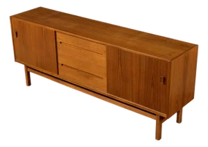 Teak Credenza by Nils Jonsson for Troeds Bjärnum Sweden 1960s