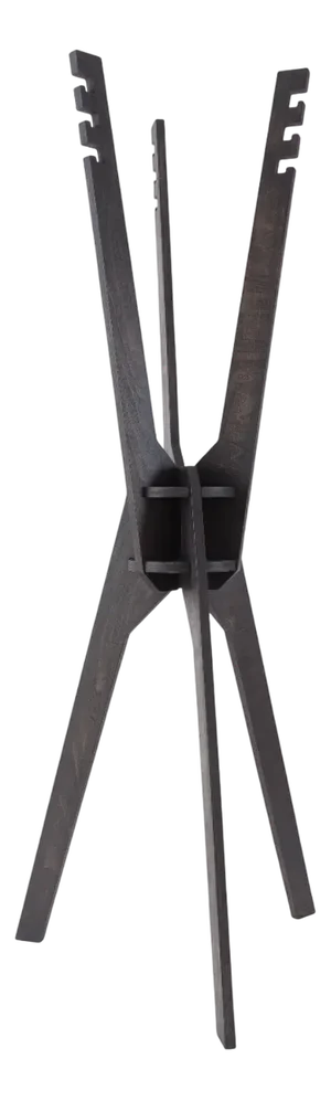 Space Coat Rack in Charcoal Black by Konstantin Achkov for Lock
