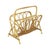 1960s Boho French Rattan Magazine Rack, 1960s For Sale - Image 5 of 17