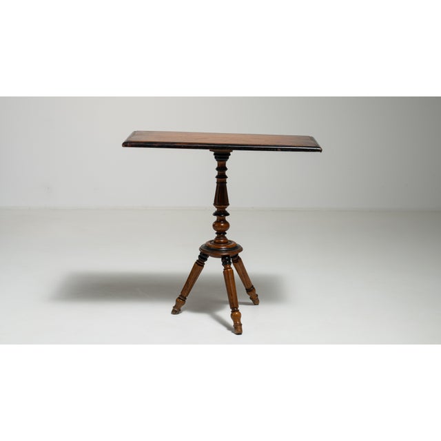 19th Century 19th Century Eclectic Side Table For Sale - Image 5 of 11