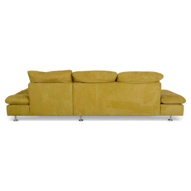 Taoo Corner Sofa in Yellow-Green Fabric from Willi Schillig For Sale - Image 11 of 14