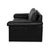 Black Leather Conseta Two-Seater Sofa from COR For Sale - Image 10 of 11