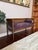 1950s Vintage Mid-Century Modern Cane Back Bench For Sale - Image 4 of 12