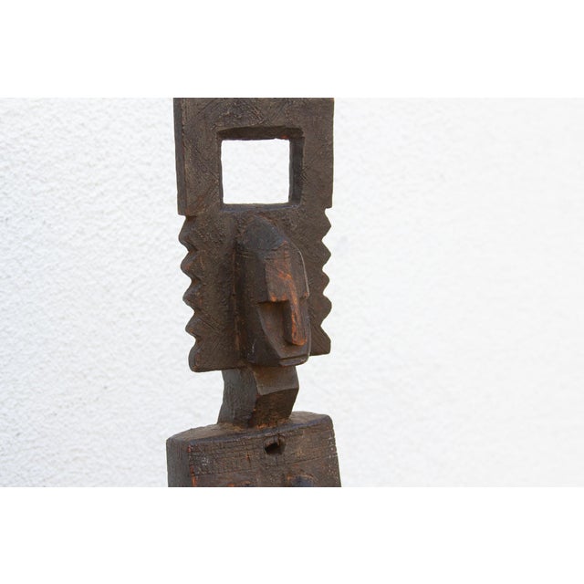 Antique African Bamana Guardian Door Lock For Sale In Los Angeles - Image 6 of 9
