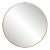 Early 21st Century Uttermost 'Junius' Round Accent Wall Mirror For Sale
