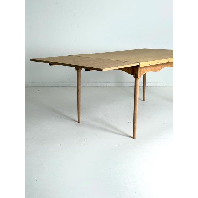 Extendable Oak Table, 1960s For Sale - Image 4 of 10