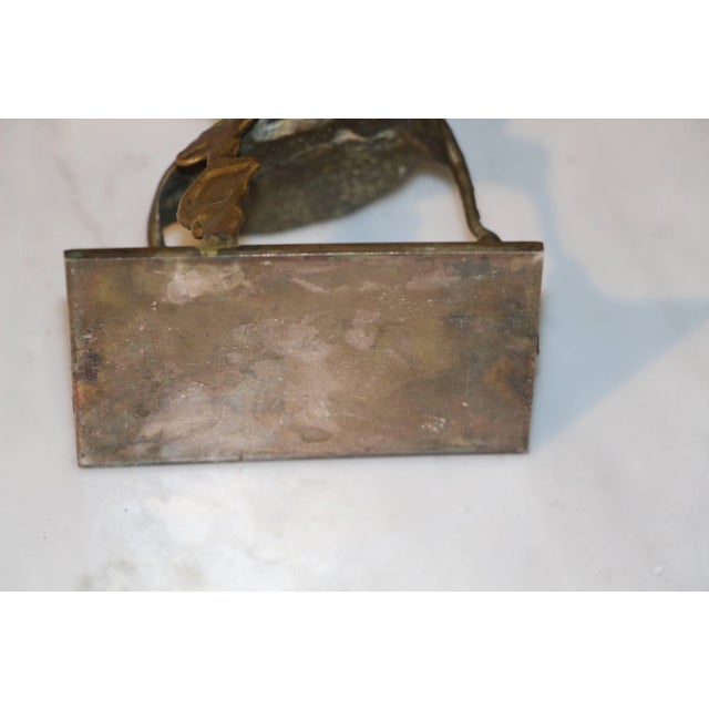 Bronze Nice Bronze in the Manner of Barry Flanagan Signed Flanagan For Sale - Image 8 of 11