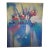 Vintage Mid-Century Modern Lee Reynolds Large Abstract Floral Painting For Sale