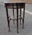 Antique Round Oak Side Table with Lattice Work, 1890s, in Good conditions. Designed 1890 to 1919