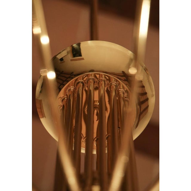 Italian Chandelier by Angelo Lelii for Artluce, 1950 For Sale - Image 17 of 18