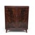 Vintage Flame Mahogany Two-Door Storage Cabinet For Sale - Image 4 of 12