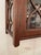 Antique Mahogany & Glass Regency Wall Cabinet For Sale - Image 9 of 16