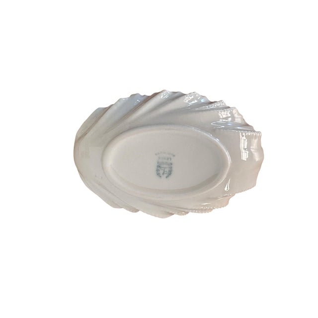 Vintage Lenox Acanthus Leaf Porcelain Bowl For Sale - Image 10 of 10