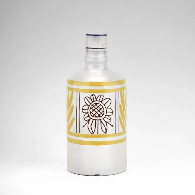 Ceramic Bottle by Michel Barbier, France, 1960s, in Flawless conditions. Designed 1960 to 1969 This piece has an...