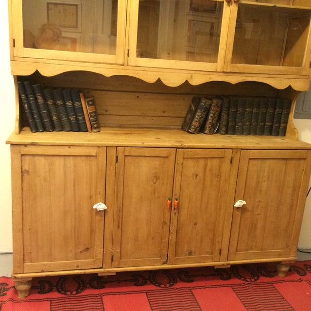 Traditional Pine Hutch Chairish