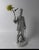 White Porcelain Statue of a Revolutionary with a Device for a Flag or Flower, 1950s For Sale - Image 10 of 18