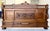 Mid 19th century French exquisitely carved walnut bed frame. Carved cherubs in the foot board are unique. This bed frame...