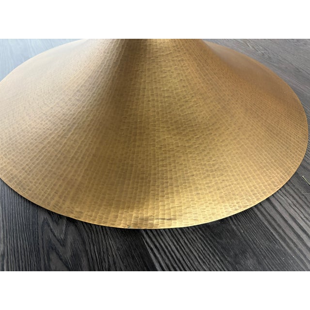 Brown Rh Aero Stone Round Dining Table – 60" For Sale - Image 8 of 18