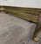 Antique English Brass Fireplace Fender For Sale - Image 10 of 11