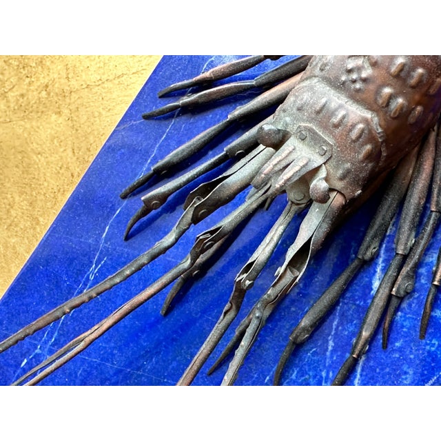Japanese 19th Century Japanese Articulated Copper Lobster For Sale - Image 3 of 12