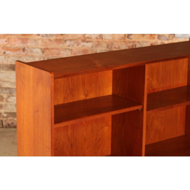 Mid-Century Modern Teak Bookcase, 1960s For Sale - Image 4 of 12