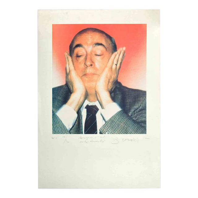 Bettino Craxi, Gli Extraterrestri, Original Photolithograph, 1990s For Sale