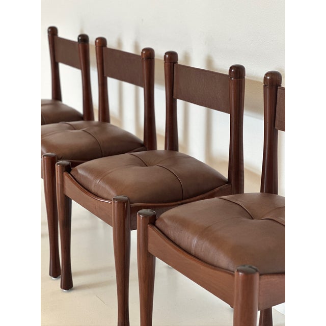 Model 620 Chairs by Silvio Coppola for Bernini, 1960s, Set of 4 For Sale - Image 16 of 18