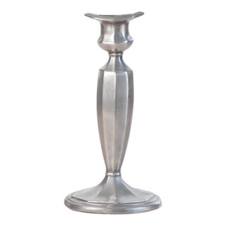 1920s Art Deco Quadruple Silver Plate Candlestick Holder | Jennings Brothers Pattern 1506 For Sale