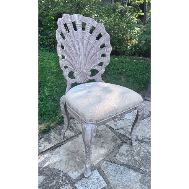 1960s Brown Jordan Shell Grotto Style Dining Chair For Sale - Image 13 of 13