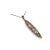 14K white gold slide pendant featuring numerous brilliant round diamonds totaling 1.9 carats in a delicate open lace...