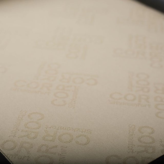 Conseta 3-Seater Sofa in Black Leather from Cor, Germany, 1970s For Sale - Image 10 of 11