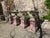 Large French Garden Urns in Cast Iron with Terracotta, 1840s, Set of 2 For Sale - Image 9 of 11