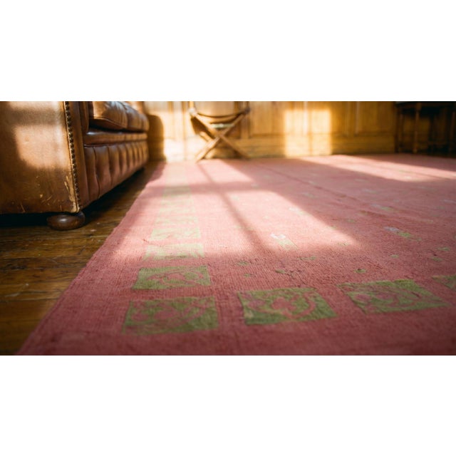 Early 20th Century Donegal Arts & Crafts Flat-Weave Designed by George Walton For Sale - Image 9 of 10