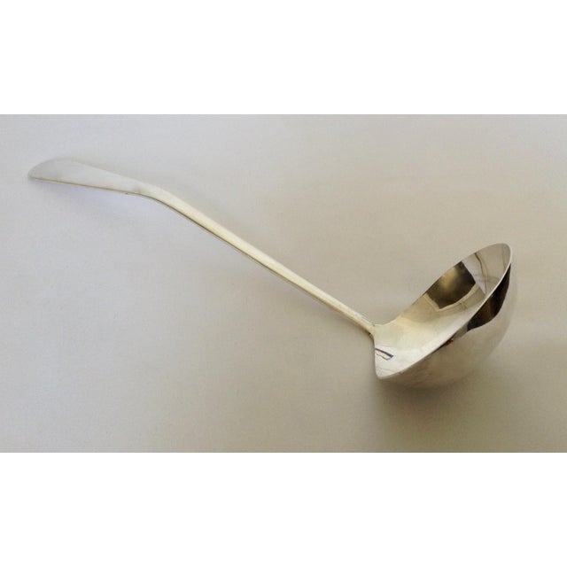 Sheridan Silver Plate Punch Bowl Ladle Chairish