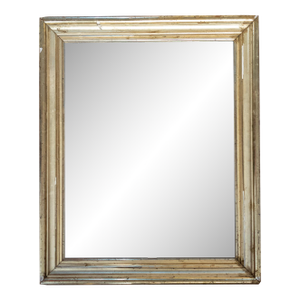 19th Century American Lemon Gold Decorative Picture Frame Wall Mirror
