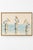 Three pelicans perch on weathered harbor posts above pale turquoise water in this charming coastal art print. Delicate...