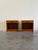 Wood Pair of Danish Mid 20th Century Teak Nightstands Bedside Tables Scandinavian Design For Sale - Image 7 of 10