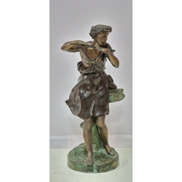 Italian Artist, Lost Wax Figure, 1960s, Bronze, in Flawless conditions. Designed 1960 to 1969