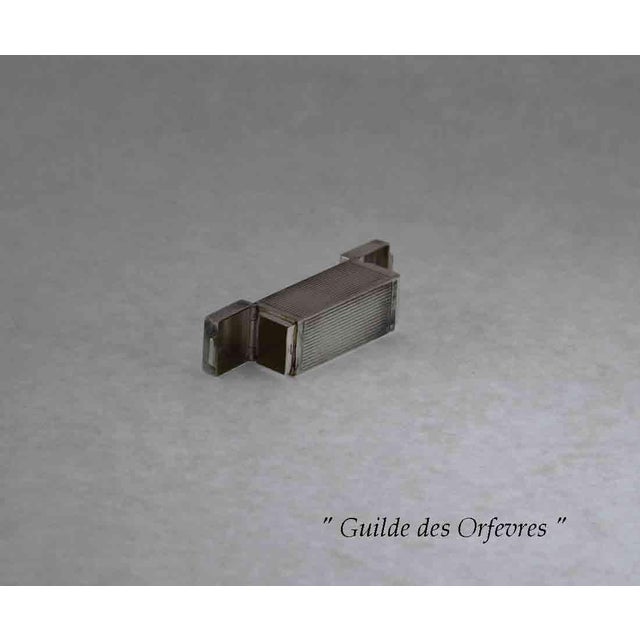 1990s Sterling Silver Double Pill Box, Square For Sale In New York - Image 6 of 14