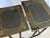 Vintage Hollywood Regency Nesting Tables in Ebony Finish With Gold Painted Accents- Set of 4 For Sale - Image 11 of 13