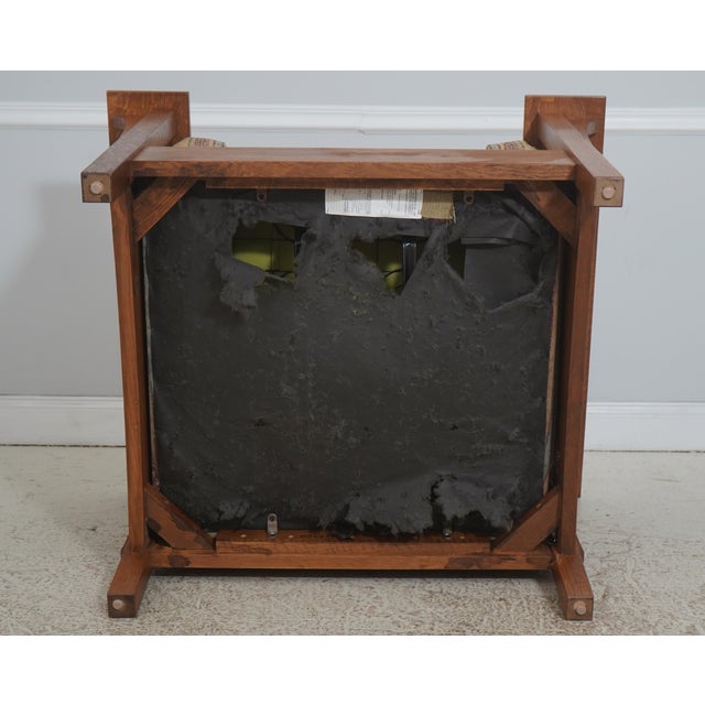 Stickley Mission Oak Prairie Club Chair For Sale - Image 16 of 18